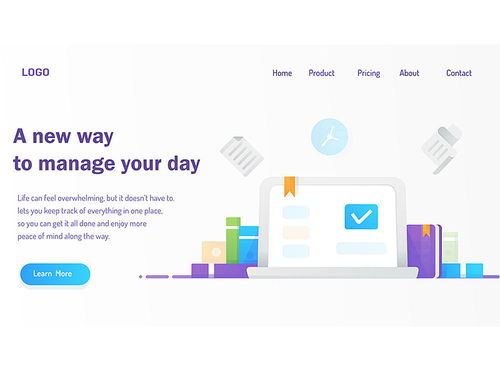 科技辦公金融企業官網移動端 UI 設計與應用